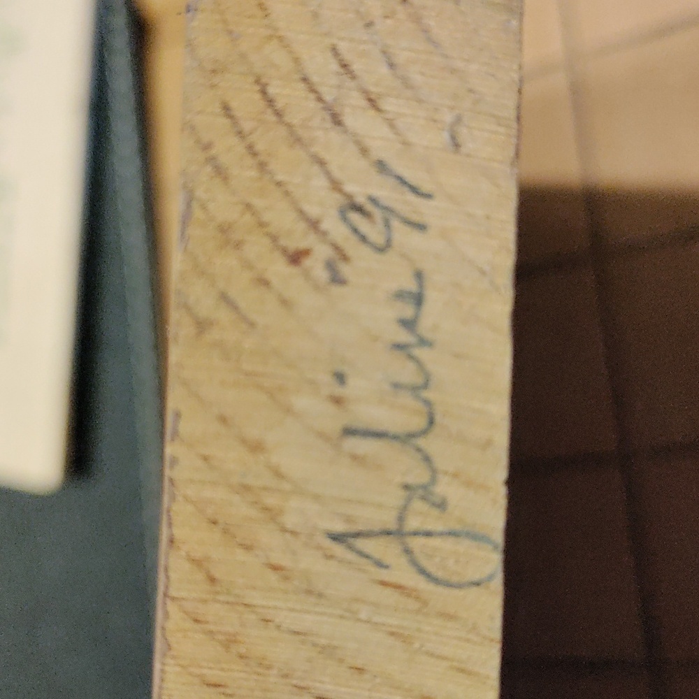Vintage wooden signed numbered Charleston building - Picture 13 of 16